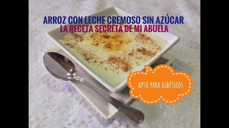 Delicioso arroz con leche bajo en calor&iacute;as con eritritol: un postre sano y dulce