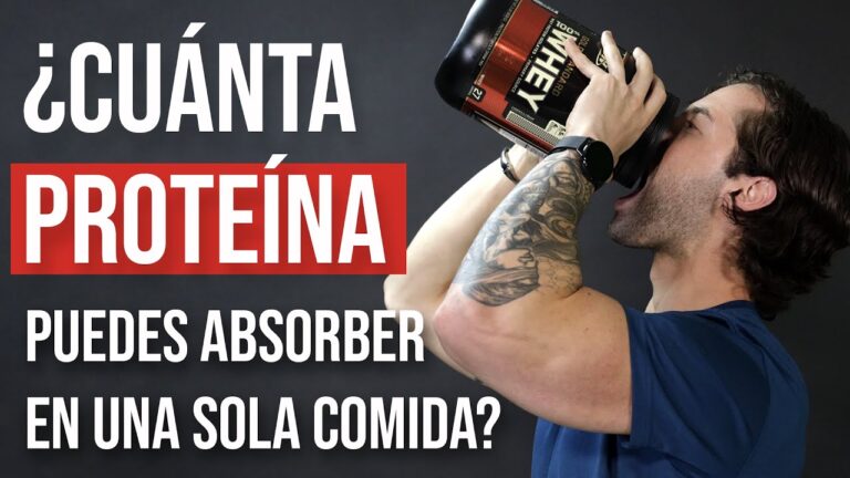 Descubre Cuánta Proteína Absorbe Tu Cuerpo y Maximiza Tus Resultados