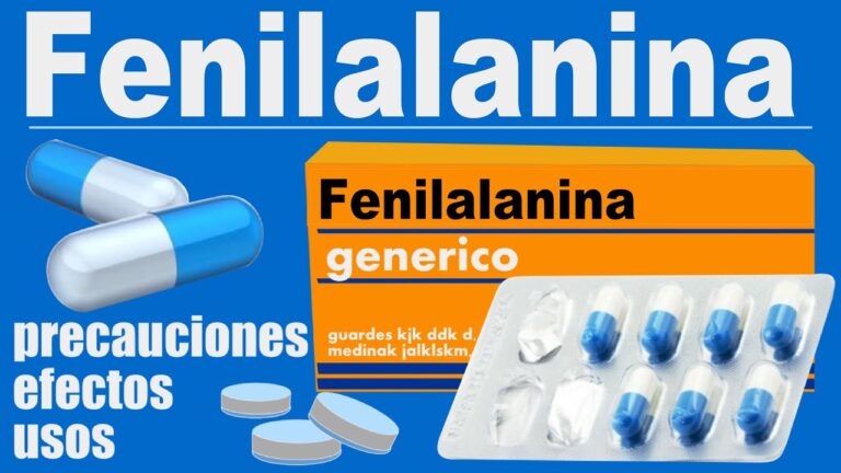 Descubre la fenilalanina: el secreto para una salud óptima.