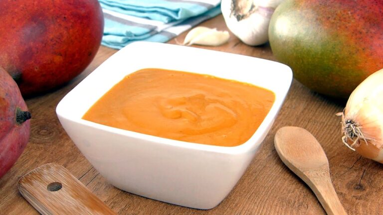 Descubre la exótica y deliciosa crema de mango salada: una explosión de sabores en cada cucharada