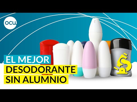 Desodorante eficaz sin aluminio para mantenerte fresco