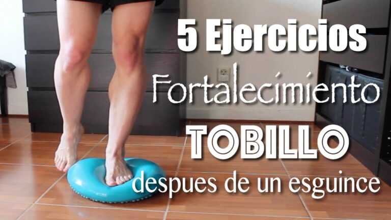 Recupera tus tobillos tras un esguince con estos ejercicios