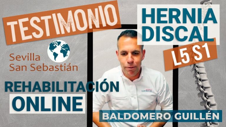 Descubre la mejor rehabilitación para la hernia discal L5 S1
