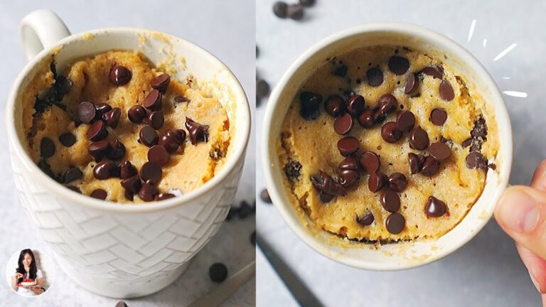 Descubre el delicioso y saludable mug cake de avena y yogur en solo minutos