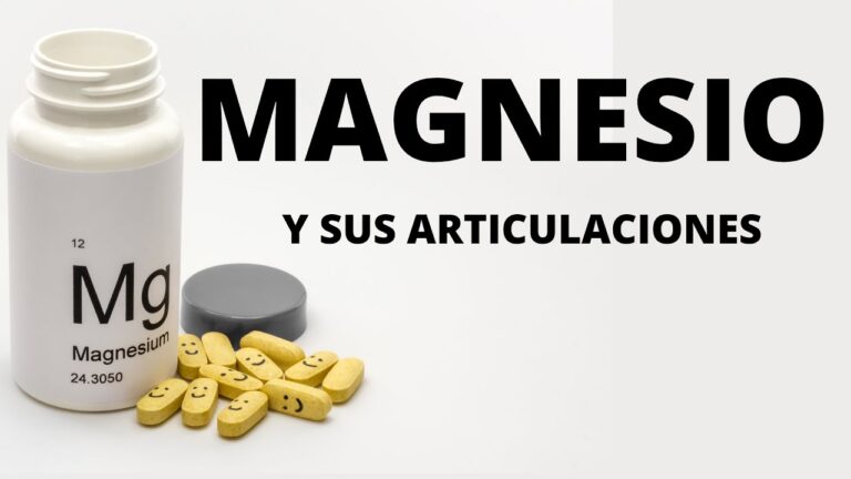 Descubre por qu&eacute; el magnesio es tu aliado para mantener articulaciones sanas