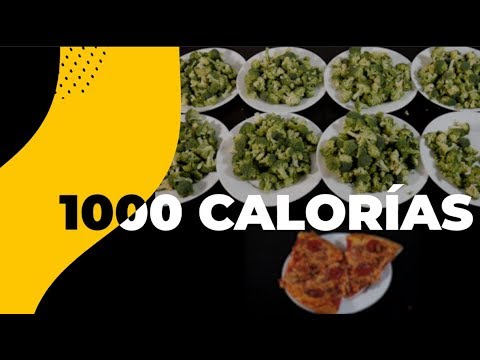 Descubre cu&aacute;ntos kilos puedes perder con solo 1000 calor&iacute;as diarias