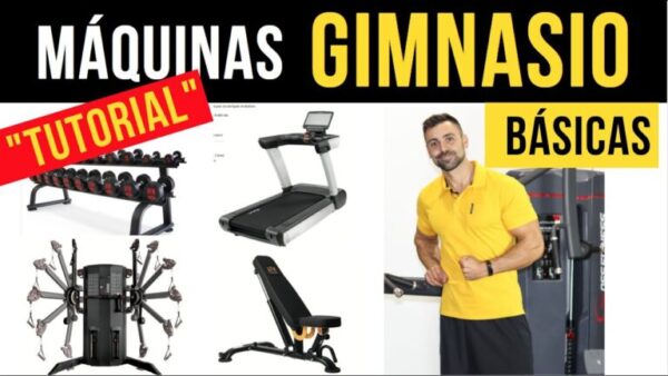 Descubre las potentes máquinas de gimnasio: nombres y funciones