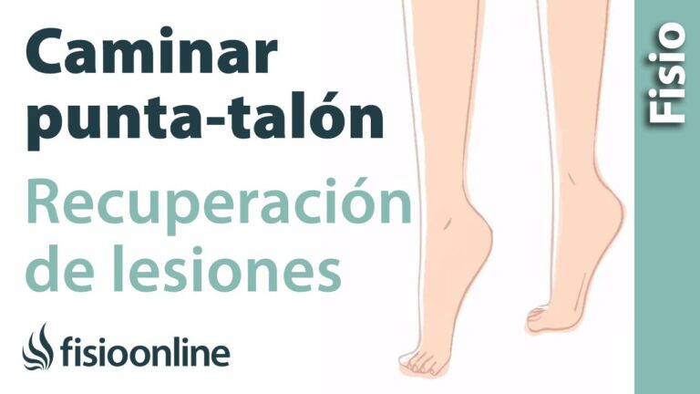 Pasear de puntillas: el secreto para combatir la fascitis plantar