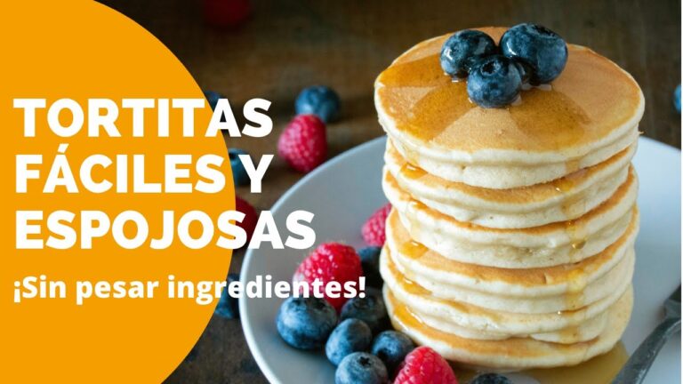 Deliciosas tortitas: ¡descubre la receta con medidas de vaso!