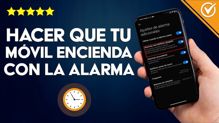 Desvelado: se activa una alarma cuando apago mi móvil