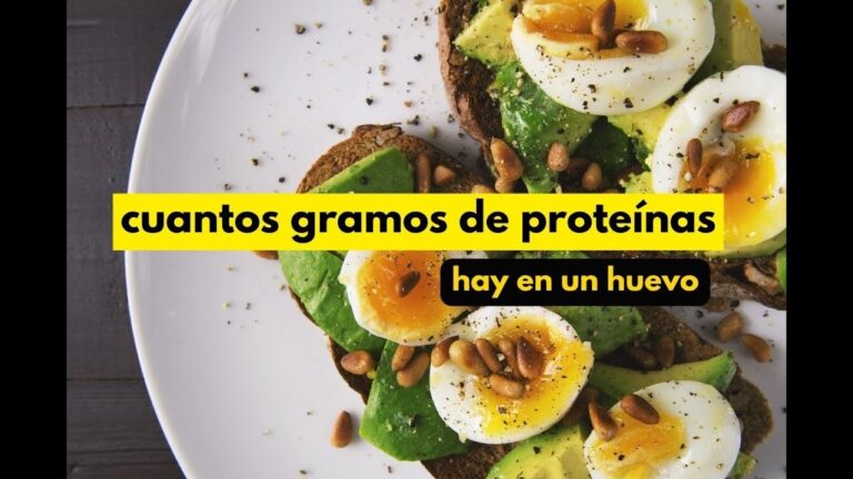 Descubre: &iexcl;Cu&aacute;ntas prote&iacute;nas hay en un huevo!