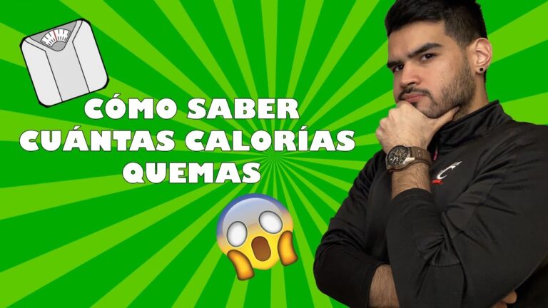 Descubre cu&aacute;ntas calor&iacute;as quemas diariamente: el secreto revelado
