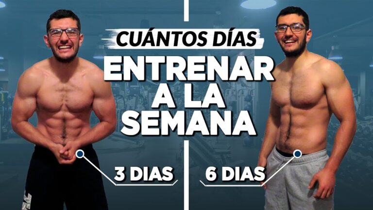 Descubre cu&aacute;ntos d&iacute;as a la semana entrenar para potenciar la hipertrofia