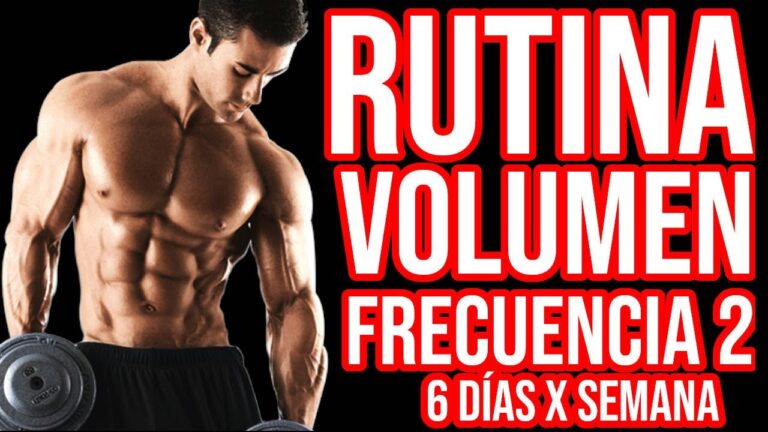 Rutina de ejercicios 6 días/semana: ¿Cuánta frecuencia necesitas?