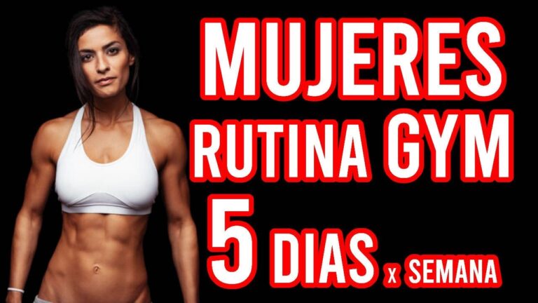 Descubre la efectiva rutina de grupos musculares en solo 5 d&iacute;as