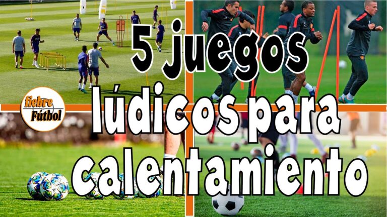 &iexcl;Descubre los poderosos juegos de activaci&oacute;n para mejorar en el f&uacute;tbol!