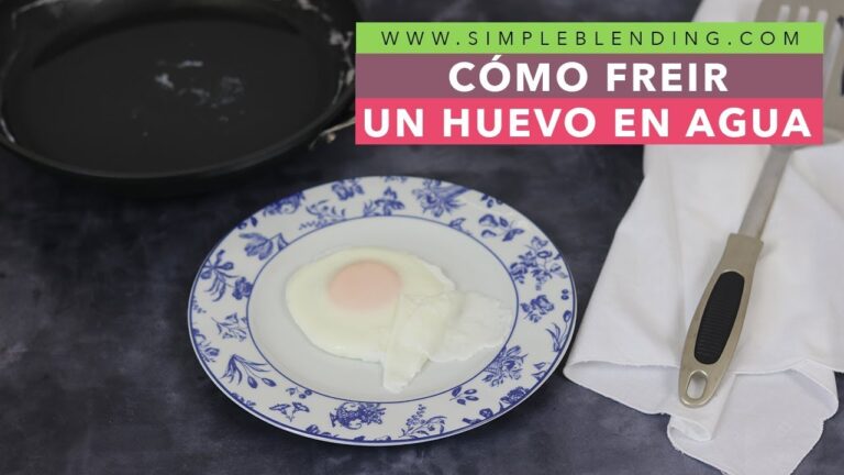 Descubre por qué el huevo frito en agua es la opción saludable