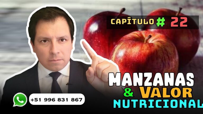 &iquest;Cu&aacute;nta prote&iacute;na en una manzana? Descubre el sorprendente contenido nutricional