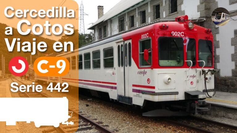 Descubre los nuevos horarios del tren Cercedilla