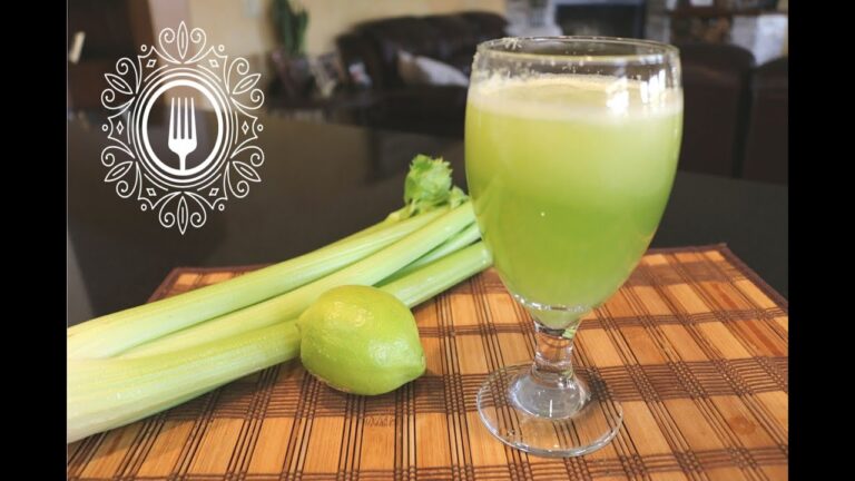 Descubre los beneficios del jugo de apio con limón: ¡una poderosa combinación para tu salud!