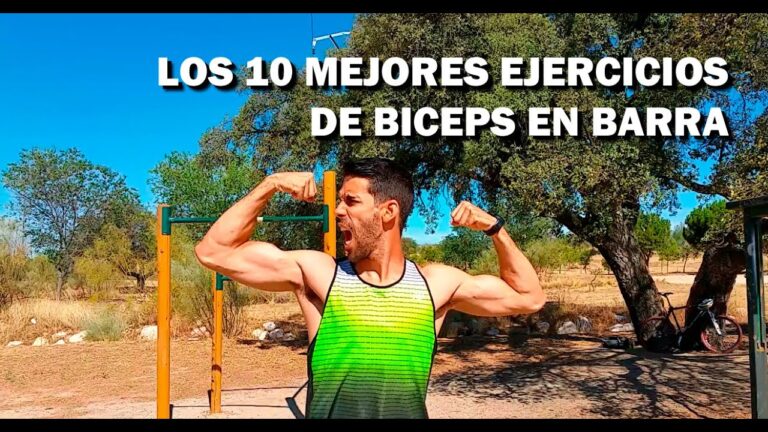 Potencia tus bíceps con estos ejercicios en barra fija