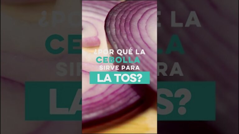 Descubre el secreto de la cebolla para aliviar la tos